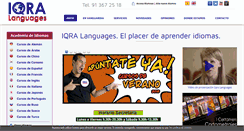 Desktop Screenshot of iqralanguages.com